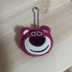 ディズニー　ロッツォ　ぬいぐるみバッチ　ストラップ　トイストーリー