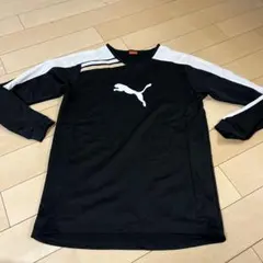 PUMA ロングスリーブシャツ ブラック　１６０サイズ