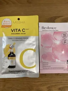 MISSHA ビタシープラス　7daysマスクとRe:denceマスク