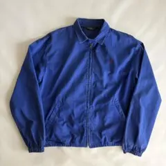 80s USA製 Polo Ralph Lauren スウィングトップ ブルー