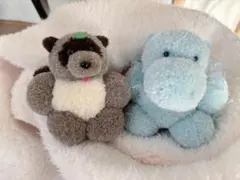 h様専用出品⭐︎カバくんとたぬきさん