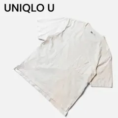 美品✨Uniqlo U ユニクロユー オーバーサイズクルーネックT ホワイト L