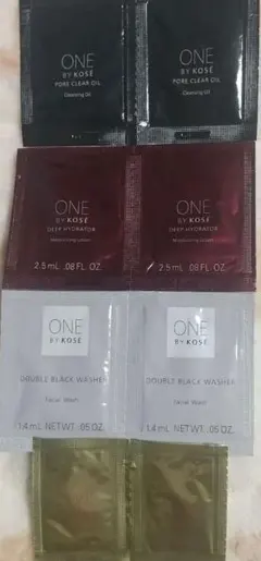 ワンバイコーセー◆ポアクリア オイル◆その他 サンプル 4種類