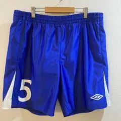 K748 UMBRO ハーフパンツ サッカー ブルー メンズ O
