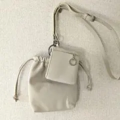 ローリーズファーム　ミニショルダーバッグ　ミニポーチ付