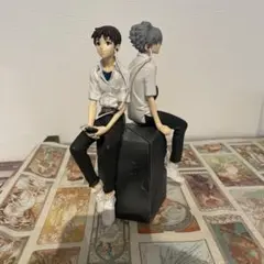 エヴァンゲリヲン新劇場版 プレミアムフィギュア シンジとカヲル 現状品