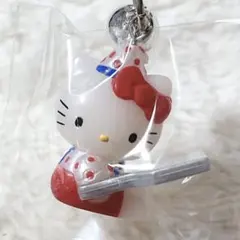 ご当地キティ 2001 大阪 コテ キティちゃん 根付 ストラップ