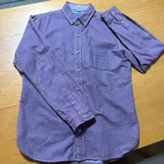 Navy 長袖シャツＬ【usd品】