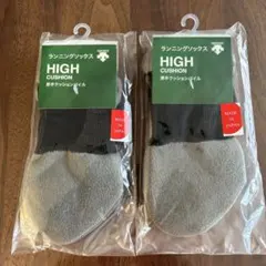 デサントMoveSportランニングソックス　高クッションソックス 25〜27