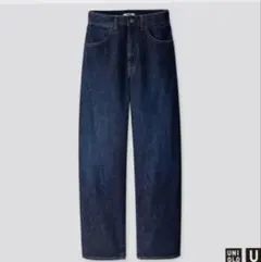 美品ユニクロ　ワイドフィットカーブジーンズ