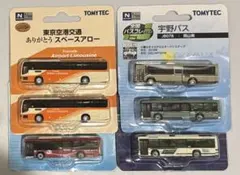 トミーテック　全国バスコレクション　バスコレ　Nゲージ1/150 6台おまとめのサムネイル