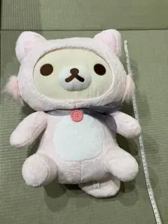 即送！【ピンク】コリラックマ キャット ぬいぐるみXL - メルカリ
