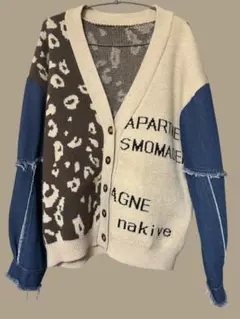 w closet ダブルクローゼット ニットカーディガン