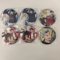ハイキュー‼︎ ビスケット缶バッジ6点