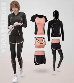 在庫僅か⭐︎ 新品　スポーツウェア 5点セット