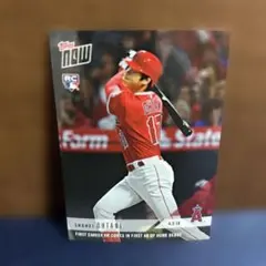 2018 Topps Now 大谷翔平 初本塁打記念