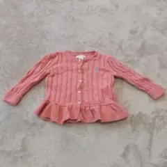 Ralph Lauren ピンク カーディガン 12M
