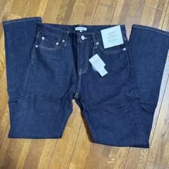 GLOBAL WORK ストレッチスリムストレート M ダークデニム　未着用