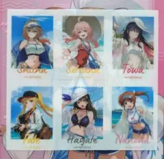 リリカルなのは リリカルバケーション A4クリアファイル 6キャラ リリカルなのは リリカルバケーション クリアファイルセット 6点