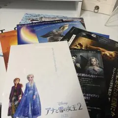アナと雪の女王2とマレフィセントなどディズニー パンフレットセット