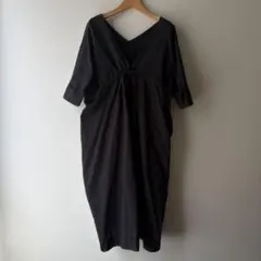 HYKE LINEN PONCHO NAVY Size1 - メルカリ