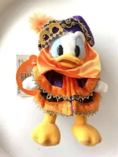 ドナルドダック ハロウィン2010 ぬいぐるみバッジ　バッチ