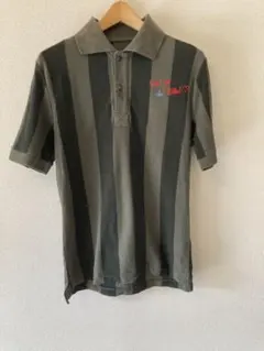 Vivienne Westwood MAN ストライプ ポロシャツ　インポートMのサムネイル