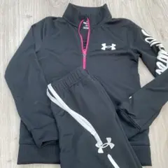 Under Armour ブラックジャージ上下セット
