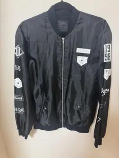 Bershka MA-1 フライトジャケット ブラック M