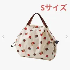 ファミリア エコバッグ Shupatto S ミニマル ベージュ - メルカリ