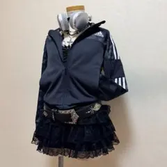 adidas 迷彩 トラックジャケット 3本ライン y2k archive