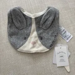 ジェラートピケ　うさぎデザイン スタイ