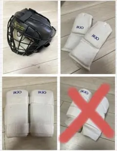 MARTIAL WORLD ヘッドギア & JKJO サポーターセット