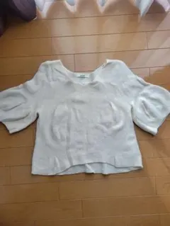 【スナイデル】肩あきニット
