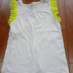 GLOBAL WORK フリル付きタンクトップ X-LARGE