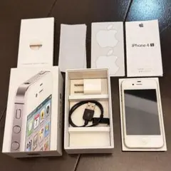 【美品 】iPhone4s 16GB ホワイト　本体