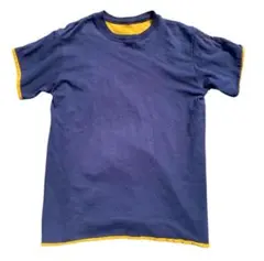 U.S.Navy 風 リバーシブル Tシャツ ネイビー イエロー