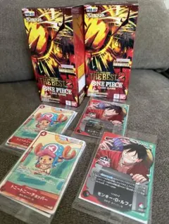 ワンピースカード THE BEST 2 3BOX ザベスト テープカット宅急便