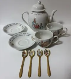 ピーターラビット ティーカップ&ティーポット セット