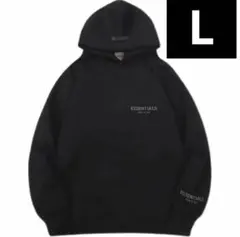 美品 essentials パーカー ブラック エッセンシャルズ M FOG ESSENTIALS エッセンシャルズ パーカー ブラック