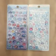 【匿名配送】未使用品 胸キュンぷっくり3Dシール 2点セット まとめ売り