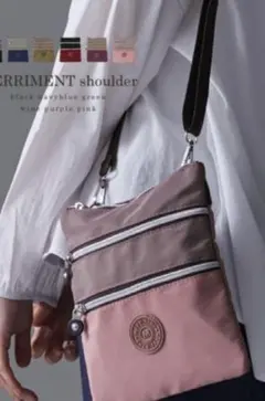 ✨MERRIMENT✨ショルダーバッグ✨ピンク系✨