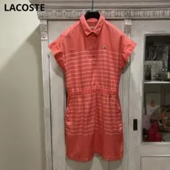 LACOSTE ラコステ ワンピース 38 ピンク系のサムネイル