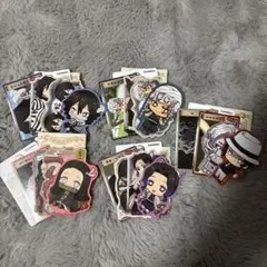 開封済み　鬼滅の刃　ダイカットステッカー セット2 5種