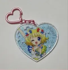 ♡*様 プリパラ 映画 ハート型アクリルチャーム 南みれぃ キーホルダー　ポップ