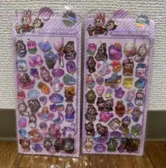 ラブブ ボンボンドロップシール ２枚セット