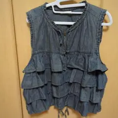 niko and ... 　フリルティアードベスト