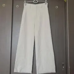 JOHNBULL ワイドパンツ リネンコットン 麻