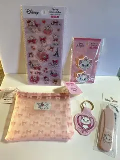 Disney マリーちゃんグッズ 5点セット