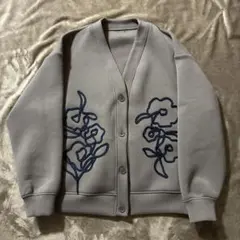 SUKALA エアーVネックカーディガン　サイズL